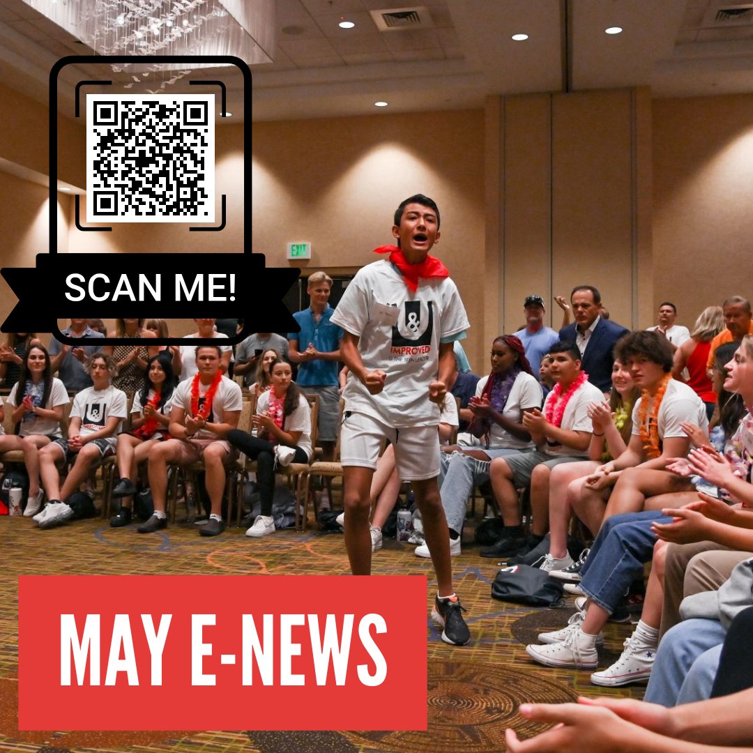 UandImproved's tweet photo. Our May e-newsletter has arrived! In addition to leadership news and tips, we've also included the link to nominate a deserving teen for a scholarship to attend our U The Teen Leader weekend - we've extended the deadline to May 30! Read our newsletter:
https://t.co/TWR418fe6O https://t.co/h4SlgUbcOW