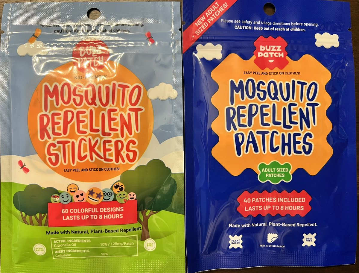 Been #humid in #Austin & #mosquitoes 🦟 are out! 🙏@naturalpatch sent @HiTechchic #mosquitorepellent patches to test! #perfecttiming