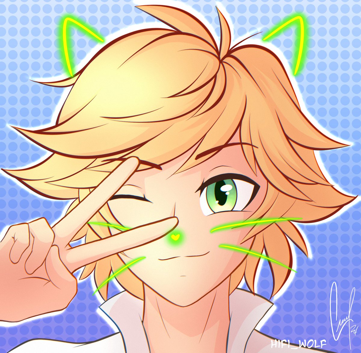 🐱💚🐱💚🐱
-
Alt. Version ⬇️🧵
#CatNoir #Adrien #MiraculousLadybug