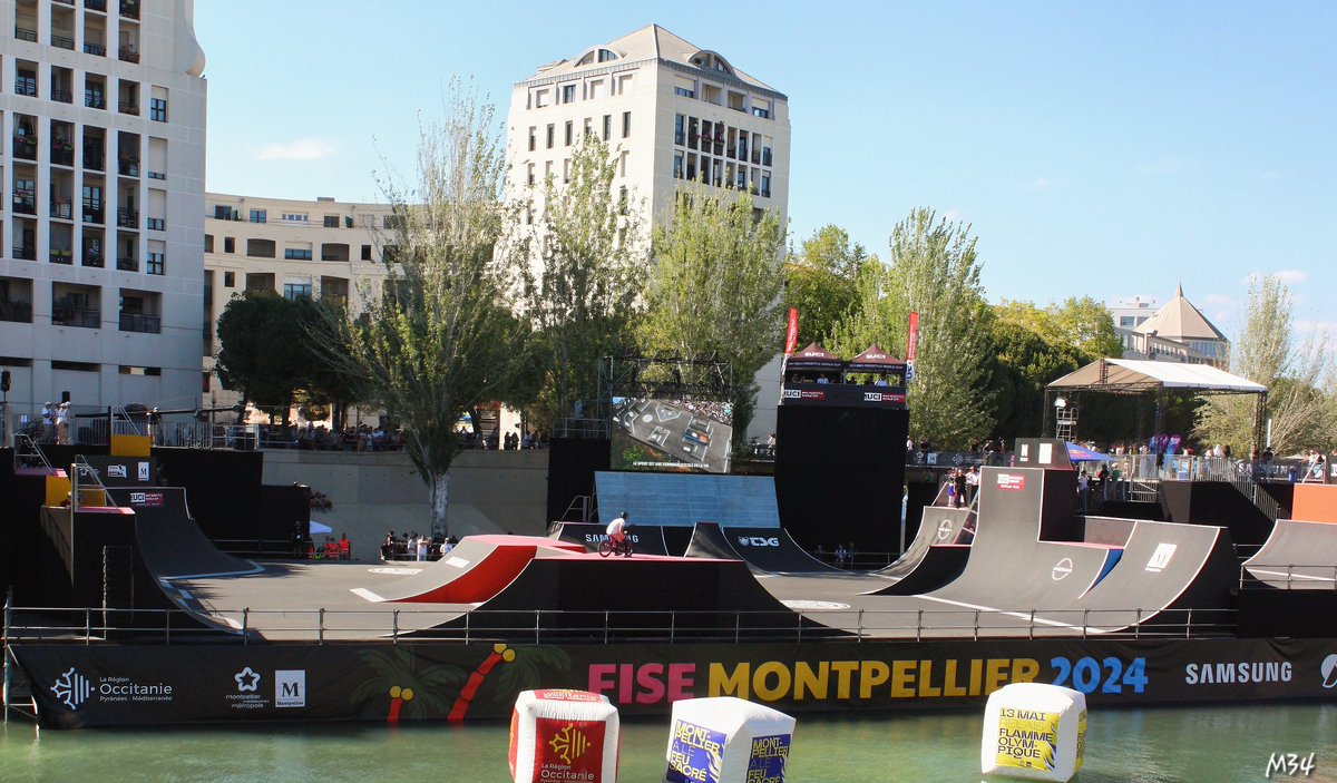 djilin34's tweet image. #Fise Montpellier 2024, compétition de BMX sur les rives du Lez. 
Toujours très impressionnante 🔥
#Fiseworld #photo #photography #photooftheday #photographie #BMX #Hérault #Occitanie #JeudiPhoto
