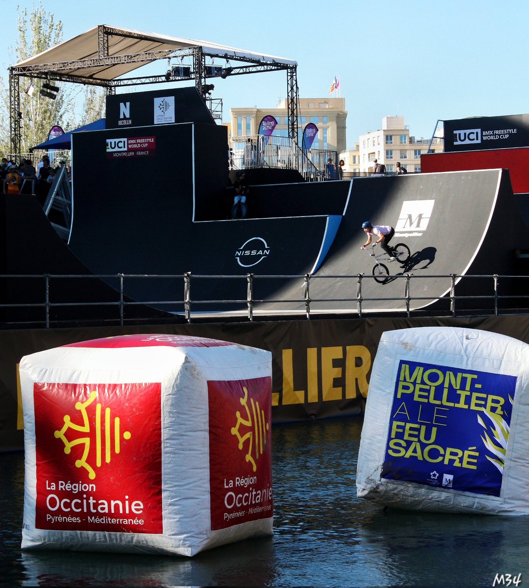 djilin34's tweet image. #Fise Montpellier 2024, compétition de BMX sur les rives du Lez. 
Toujours très impressionnante 🔥
#Fiseworld #photo #photography #photooftheday #photographie #BMX #Hérault #Occitanie #JeudiPhoto