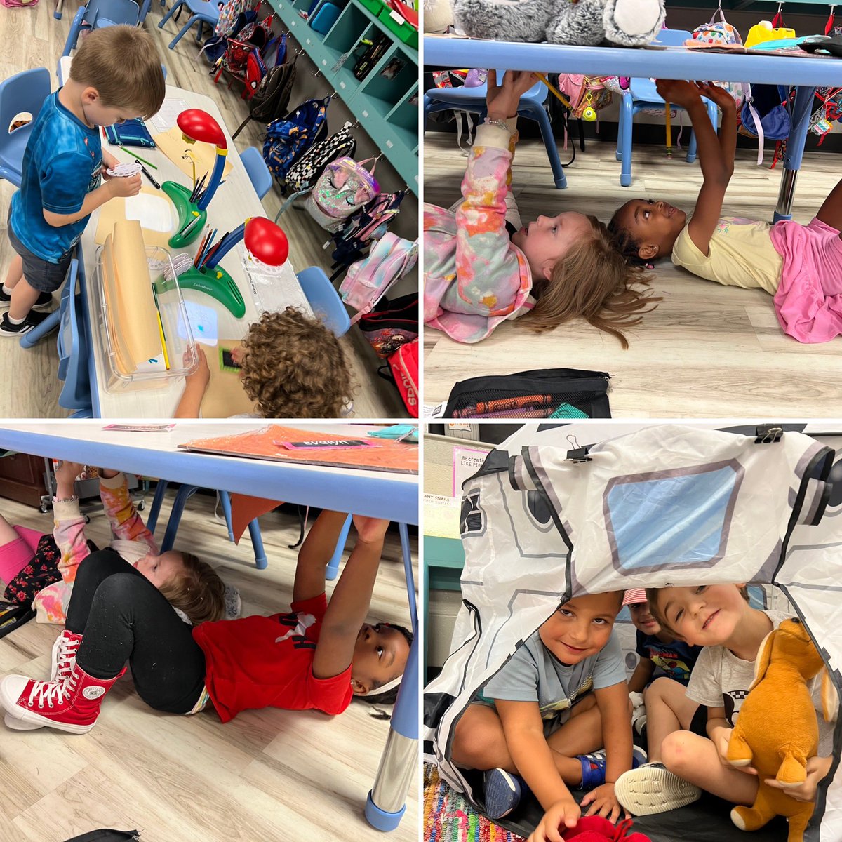 MsAlvarez_SWE's tweet photo. Engaging pre-K students in purposeful play to explore outer space has truly been an adventure!  🚀@HumbleISD_PREK @edleaderHall @Shrader_SWE @ReadandWriteBFF @LEThomas_ECE @Barela_ECE @MsStewart_SWE https://t.co/hfIdS6N99V