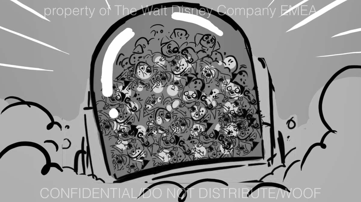 DanukiStudio's tweet photo. #101dalmatianstreet #Save101DalmatianStreet #101DSPilot #101Dalmatians
Not today, my dedicated pups!!
Cuz with their quick thinking, Dylan and Daisy use the trigger word to get the pups riled up! https://t.co/UqVy7wUDJh