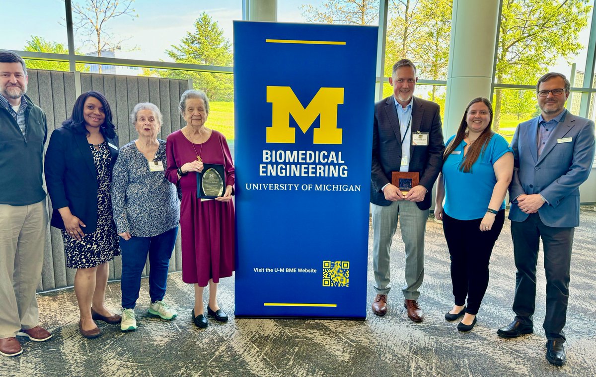 The annual BME Symposium with Glenn V. Edmonson Lecture welcomed 216 attendees on 5/8. Thank you to the family of Glenn V. Edmonson, our featured lecturer Dr. Karl J. Jepsen, and all of our faculty and student presenters and expo participants.