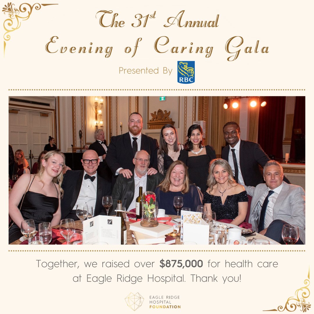Our 31st Annual Evening of Caring Gala, presented by <a href="/RBC/">RBC</a>, was an incredible success.

We are proud to announce that we raised $875,742

In addition, two state-of-the-art Orthopedic Video Towers will be purchased for our Operating Rooms.

Thank you for your continued support!