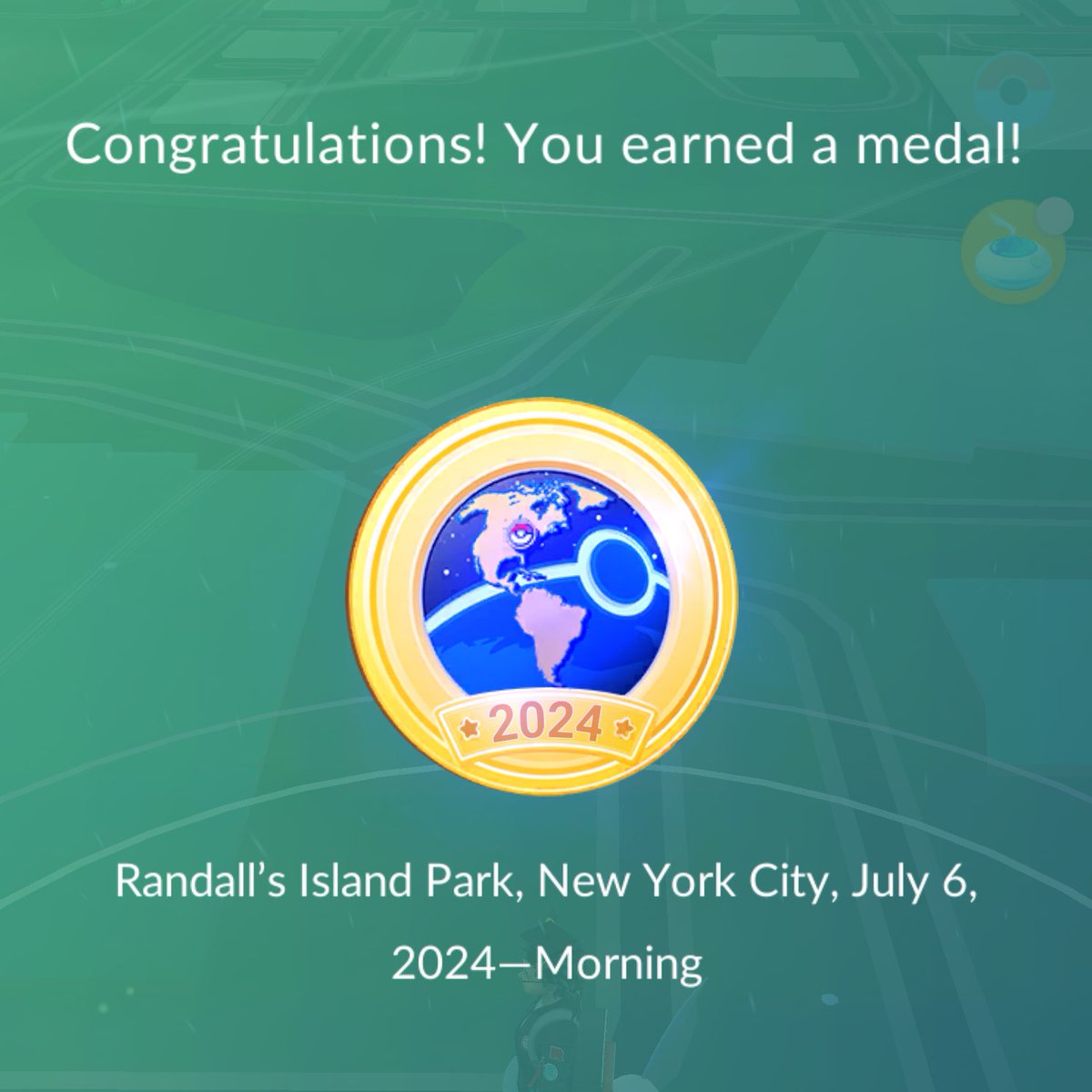 Wow. I didn’t think we’d get the medals this early. But hey I’ll take it!

#PokemonGoFriends #PokemonGo