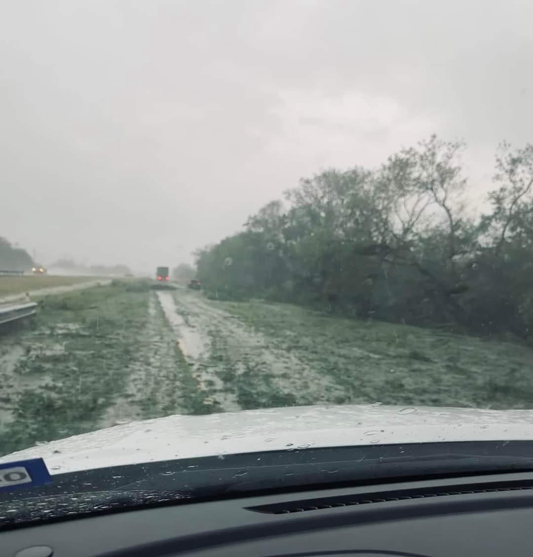 NETexasMedia's tweet image. Damage coming in from Delta County after reported tornado went through the area. #txwx