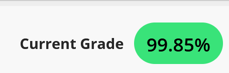 i dont think imma surpass this class grade ong