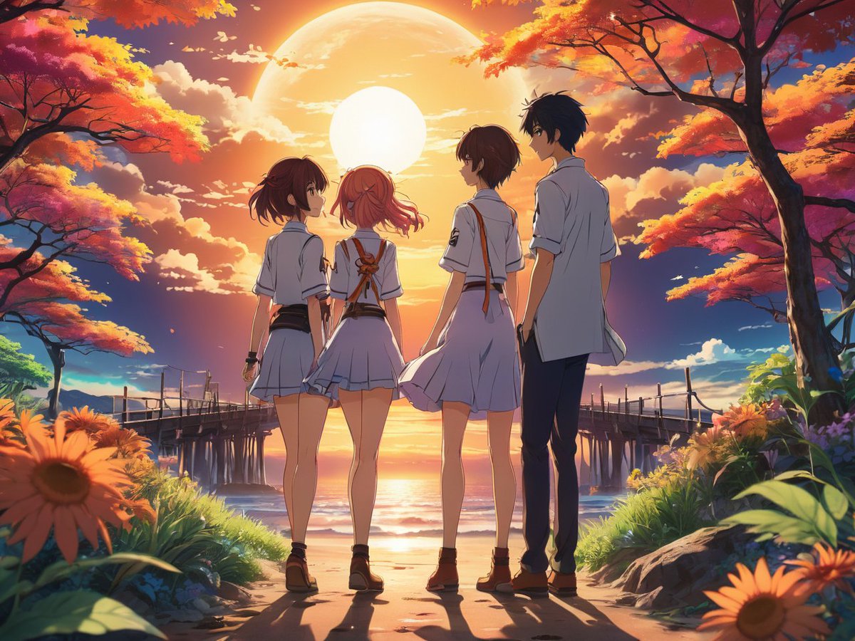 bad_aiart's tweet photo. anime ✨️

#aiart #aiartwork #aianime #sunset #artificialintelligence https://t.co/YB30xT4NKq