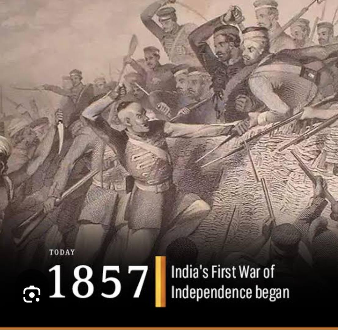 10 May 1857, India's first war of independence. Some still call it mutiny - wonder Why. Salute to our heroes who almost won the independence in 1857.
