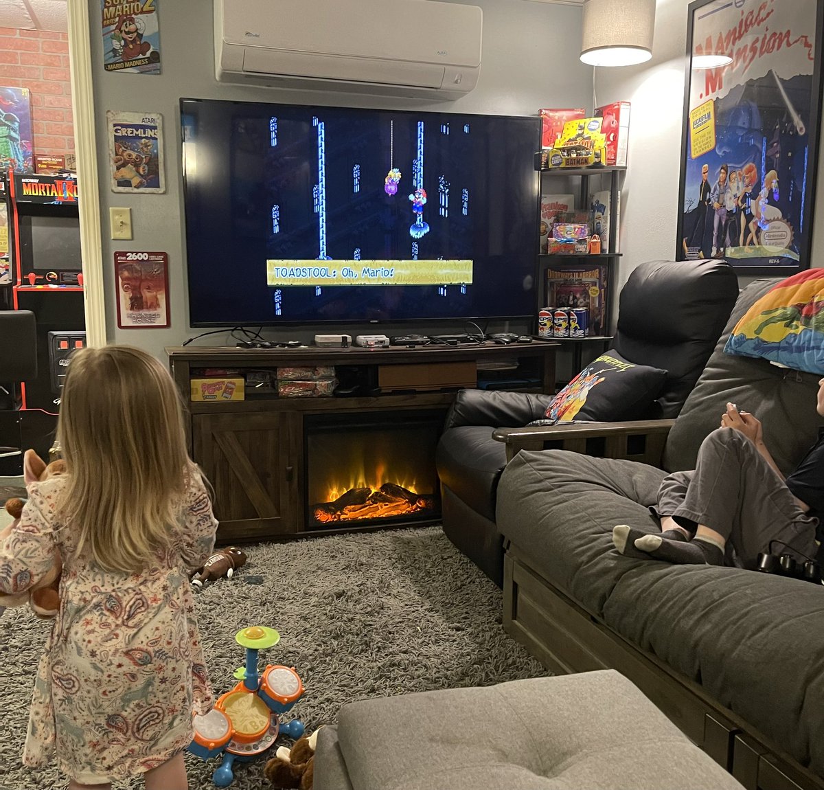What kind of father would I be if I didn’t raise them with Super Mario RPG?