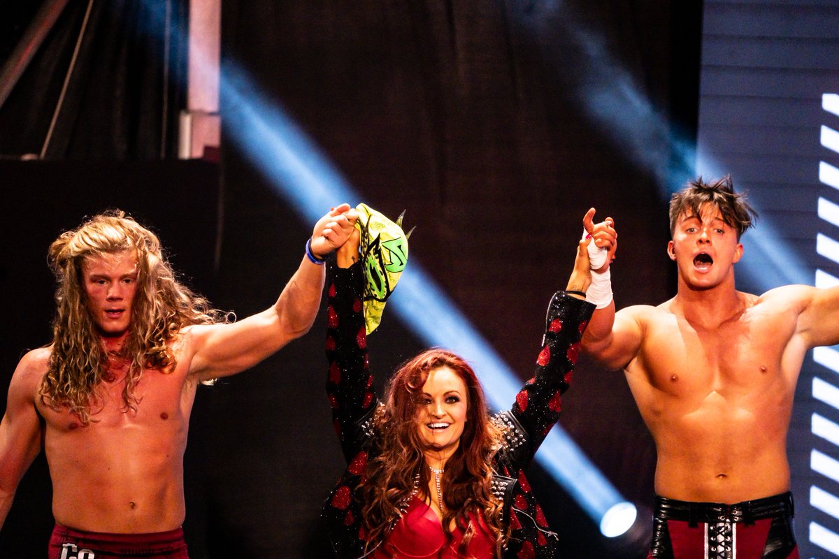Maria gets what Maria wants. @MariaLKanellis @griffgarrison1 @realcolekarter #ROH