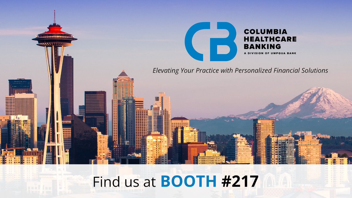 TheWSDA's tweet image. Columbia Healthcare Banking has thousands of happy and thriving clients! Doctors, we welcome you to booth #217 where we listen to improve your overall business banking experience. tinyurl.com/CBLynneNelson

Columbia Healthcare Banking is a Gold Sponsor of #PNDC2024.