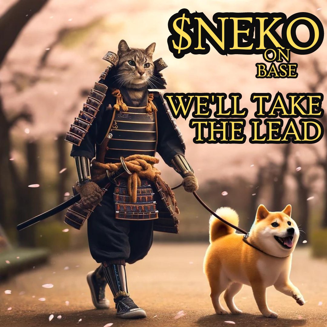 So @dogecoin and @ShibainuCoin are leading in the #dogmeme space, time for #CatMeme to ascend! 

$NEKO to take the lead on @base, don't you agree @Neko_onbase?!

#dogecoin #ShibaInu #ThisMeansWar #BaseChain