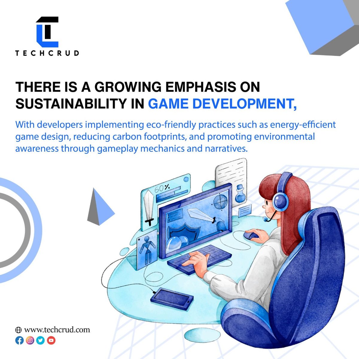 tech_crud's tweet image. Play your part in preserving the planet! Dive into our latest eco-themed game and experience the power of gaming to inspire environmental action.
#GoGreen #PlayResponsibly #SaveThePlanet