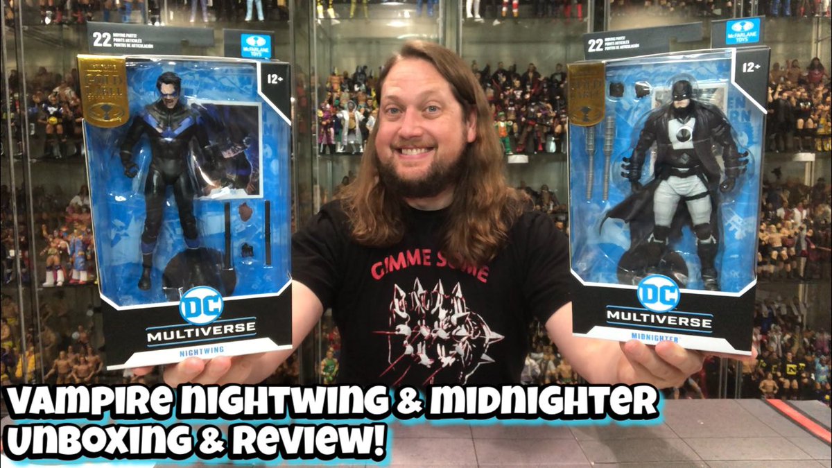 Vampire Nightwing & DC Mcfarlane Toys Unboxing & Review! youtu.be/JGdpqc2S09M?si… #mcfarlane #mcfarlane_toys_official #mcfarlanetoys #toys #scratchthatfigureitch #toy #midnighter #dcmultiverse #toyunboxing #toyreview #vampire #toystagram #actionfigures #dc #dccomics #nightwing