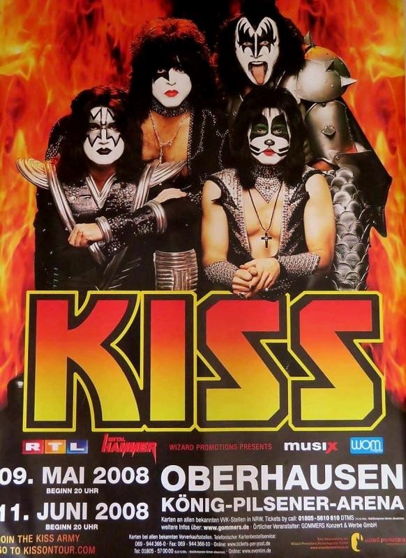 #ThrowbackThursday - May 9, 2008 - We kicked off our massive Alive 35 European tour with a SOLD-OUT show in Oberhausen, Germany. The KISS Alive 35 European Tour stopped in 30 cities, drawing over 500,000 fans! #KISSTORY