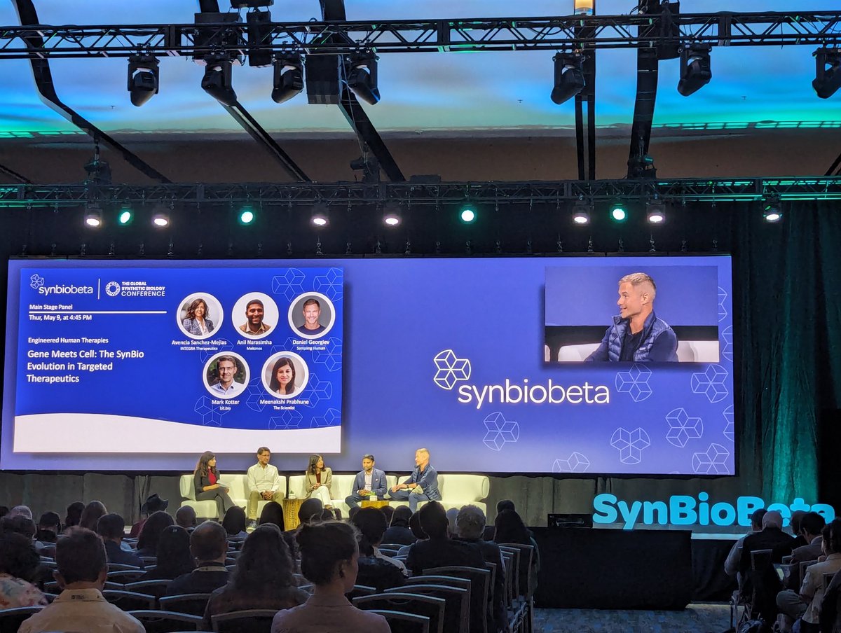 NIMI VASHI (bio/acc to infinity & beyond) (@nimivashi15) on Twitter photo And my favorite session : Cell and Gene Therapies <a href="/SynBioBeta/">SynBioBeta</a> towards it's conclusion.
#biotech And my favorite session : Cell and Gene Therapies <a href="/SynBioBeta/">SynBioBeta</a> towards it's conclusion.
#biotech
