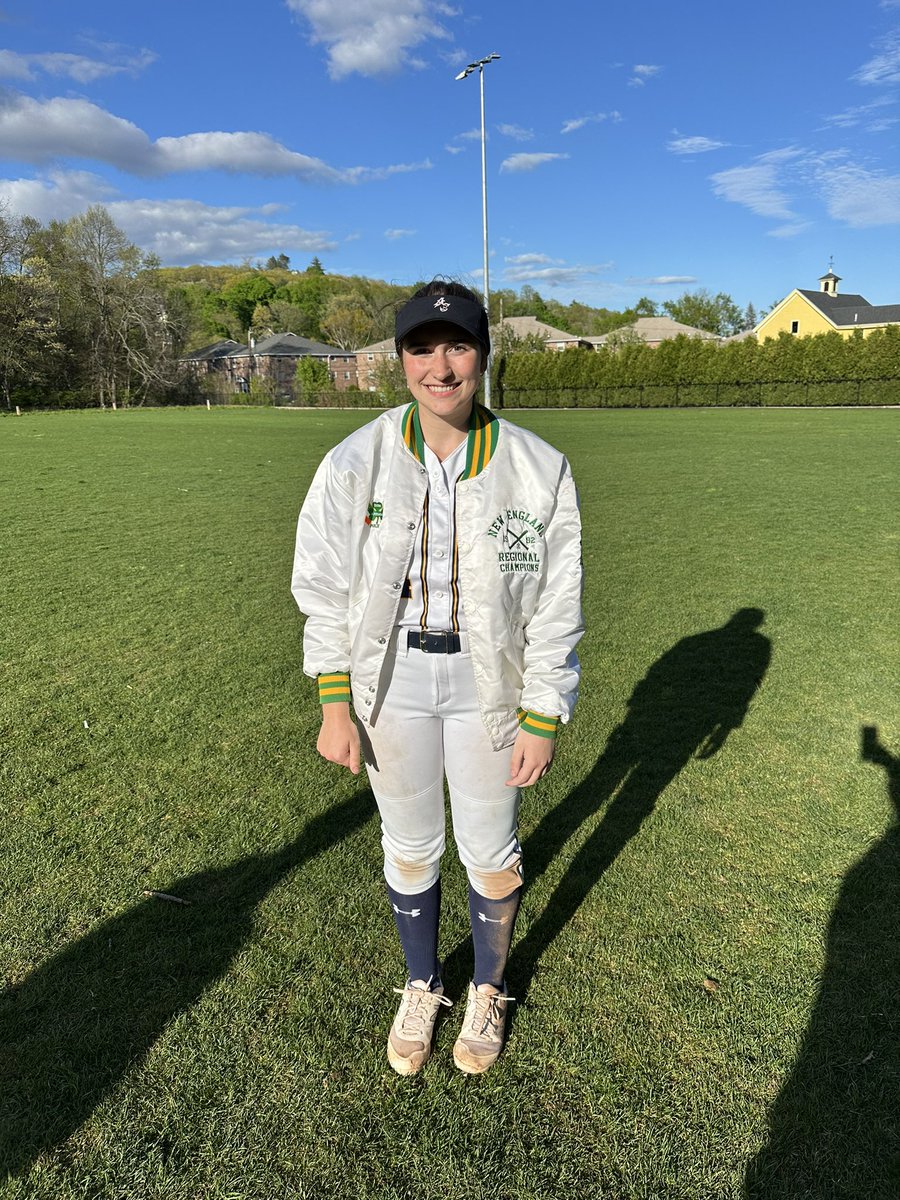 FINAL AC 12 Medford 0. SR CAPT Jacqui Murdock pitched a 1 hitter gem on the mound. SR Erin Shortell 2/3 1RBI. JR Riley Rose 1/3 2RBI double to spark the Cougs. Jacket goes to SO Cam Rose! Flawless at short. 2/4 at the plate. @GlobeSchools @camkerry7 @BostonHeraldHS @AC_Athletics