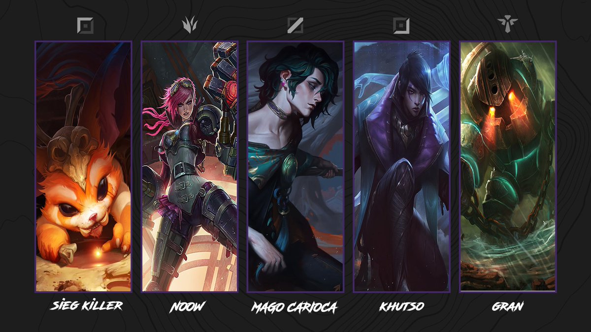 Escalação do primeiro joga da md5