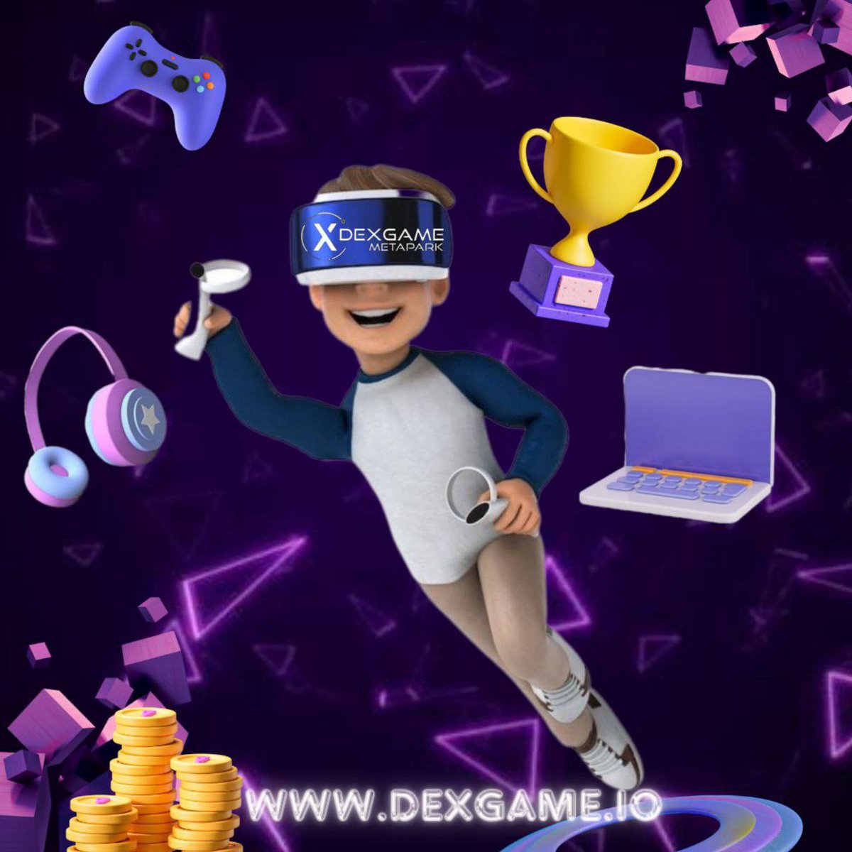 DEXGame provides an open and decentralized economy for its users.
#gem 🌟 #CryptoGaming 💥 #oxro 😉 #Web3 🙏 #DexGame 🤫 #dxgm ♥️ #crypto 🤠