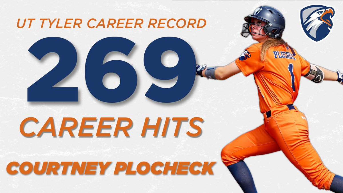 SB | HISTORY FOR PLOCHECK! With two hits in this afternoon's game one of the NCAA DII South Central Regional, @Patriot_sb standout Courtney Plocheck is now the program's all-time leader in career hits with 269 for her career! #SWOOPSWOOP