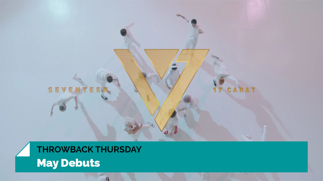 We are now in May, and today we are going to take a look at some of our favorite groups, and their debuts. l8r.it/10Hg #SEVENTEEN #SHINee #2NE1 #TBT