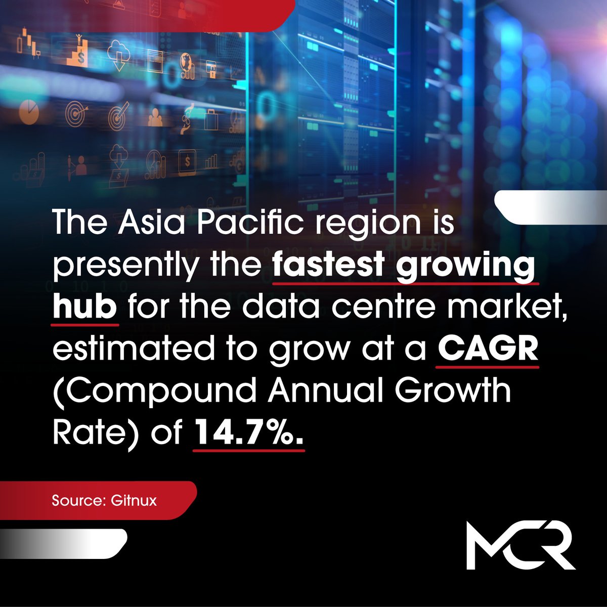 Did you know Asia Pacific is the fastest-growing hub for data centres? 

Stay ahead of the curve and capitalise on the endless opportunities in this dynamic market. 

Get in touch with us today at ⤵️ missioncriticalrecruit.com/contact-us

#DataCentre #Growth #AsiaPacific #APAC