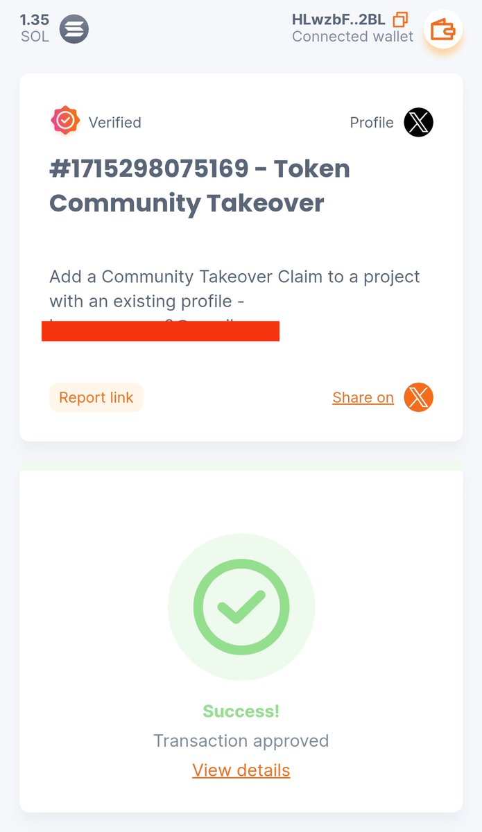 HAMMA_CTO's tweet photo. $MAGA Community driven

Update dexscreen CTO ✅

Trending on Dexscreen#1 soon✅ https://t.co/fmWyfCQNwX