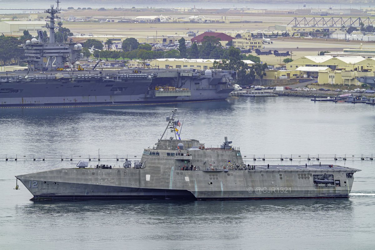 USS Omaha (LCS 12) Independence-variant littoral combat ship coming into San Diego - May 9, 2024 #ussomaha #lcs12

SRC: TW-@cjr1321