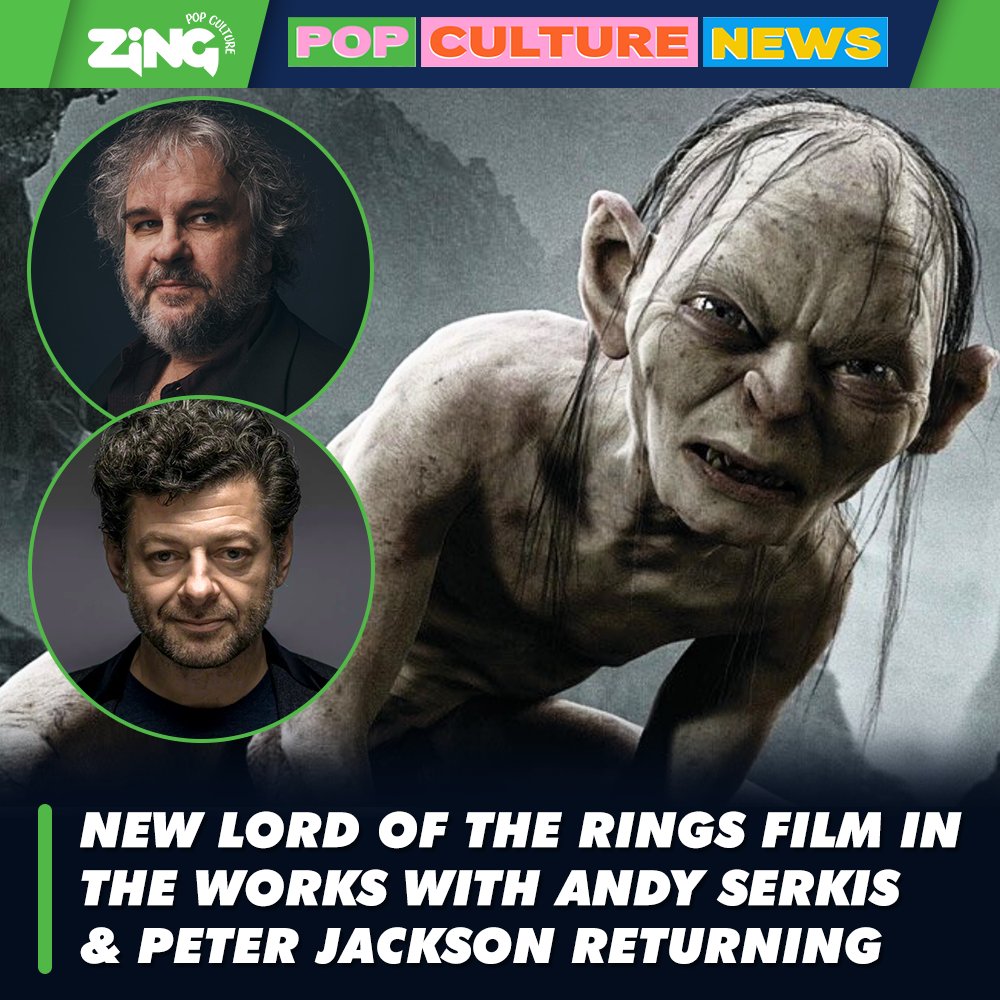 A new Lord of the Rings film titled 'The Hunt for Gollum' is in the works from Andy Serkis and Peter Jackson.

Serkis is set to star and direct the project and Jackson to produce. It is currently set to  release in 2026.