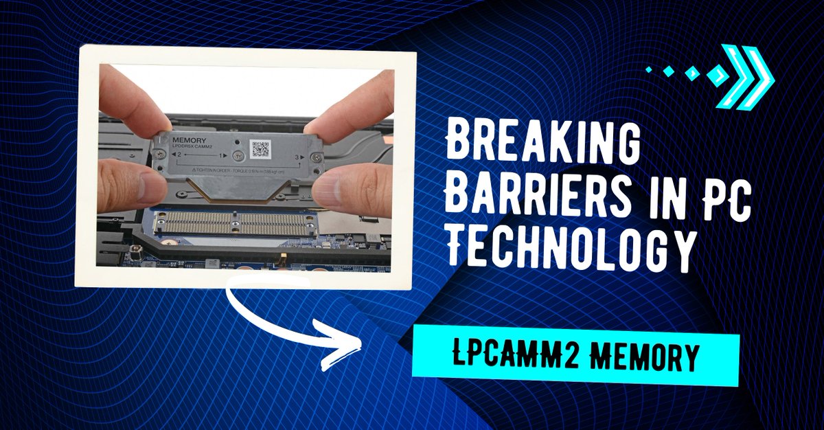 DiskMFR's tweet image. LPCAMM2 Memory: Breaking Barriers in PC Technology
🔗 Read the full article: szyunze.com/lpcamm2-memory…
#LPCAMM2 #PCtechnology #MemoryBreakthrough #ComputerPerformance #TechInnovation #PCUpgrades #PortableTech #BatteryEfficiency #HighPerformanceComputing #FutureOfTech