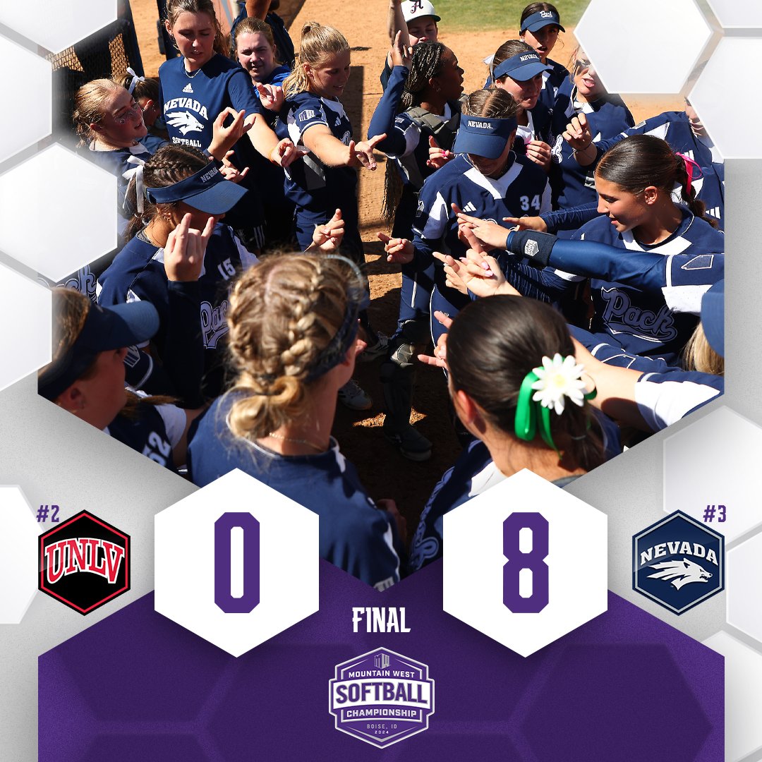 The Wolf Pack shuts out the Rebels and heads to the winners bracket 👏🐺🥎 #MakingHerMark | #MWSB | #BattleBorn