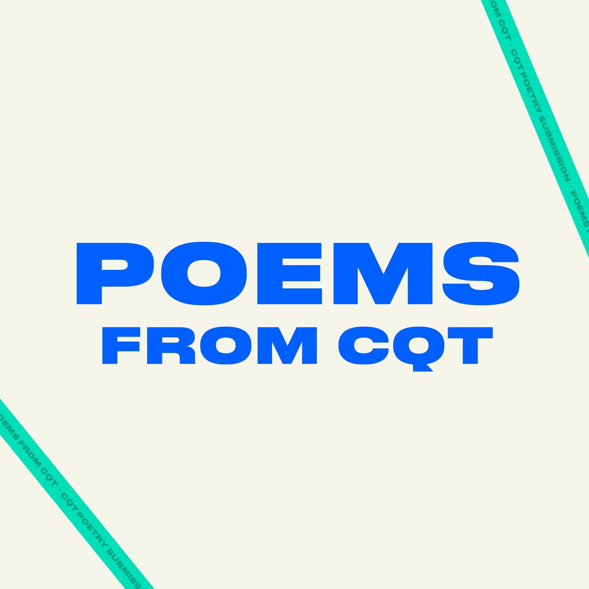 We launched a poetry open call for CQTians last year and CQTians showcased their literary flair ✍️ Read about it here: bit.ly/3JVF89q The full set of poems: bit.ly/3JPyCkN