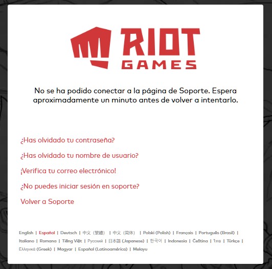 Sicobs's tweet image. A ver, he reinstalado el juego 3 veces, sigue sin dejarme entrar al LOL, no puedo ni pedir ayuda porque misteriosamente no carga el servicio de soporte... Que hago? desde que se instalo el vanguard no puedo jugar...
@riotgames @RiotSupport @LeagueOfLegends @LeagueLegendsES