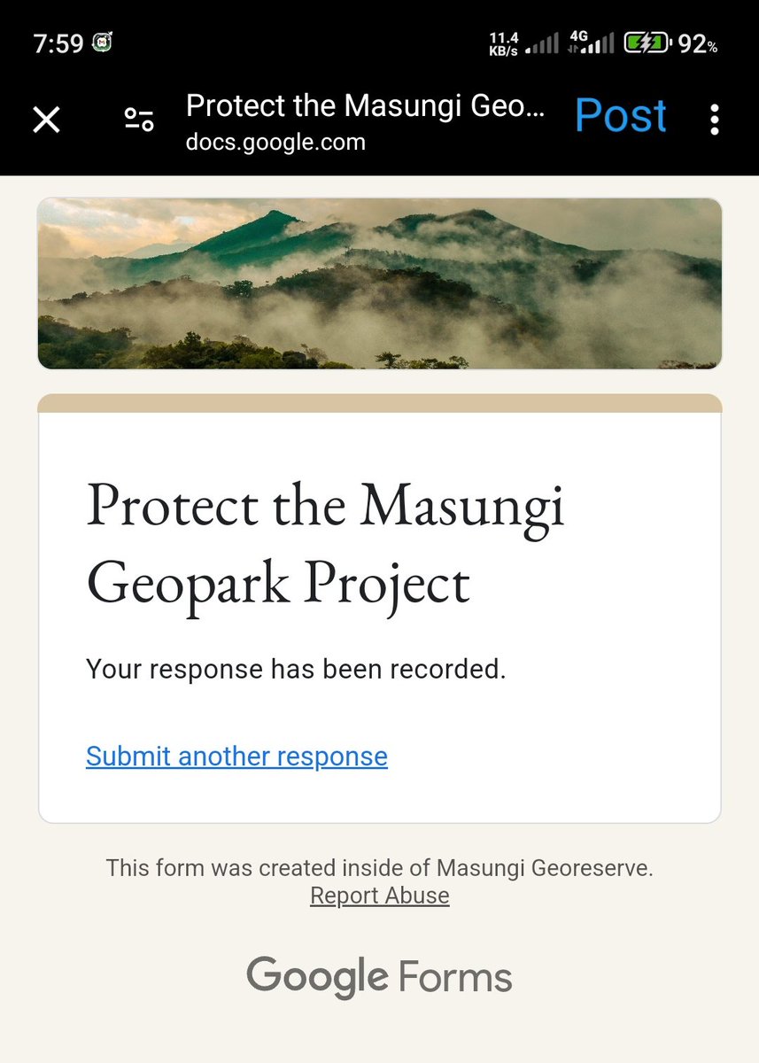 #SaveMasungi
Sign petition. 🙏