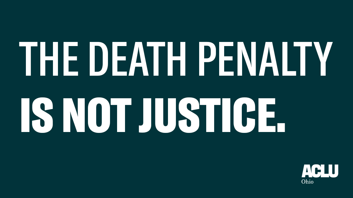 The death penalty is an expensive, ineffective, racist, and arbitrary  system that puts innocent lives at risk., image size:1200x675