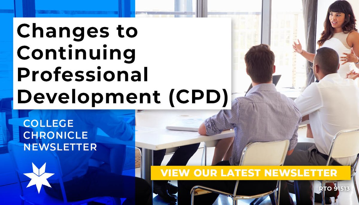 College Newsletter - Changes to Continuing Professional Development (CPD) - acop.edu.au/docs/Newslette… #acop #AskAustCOP #realestate #property #realestateagent #propertyagent #training #QandA #education  #realestatetraining #CPD #compliance