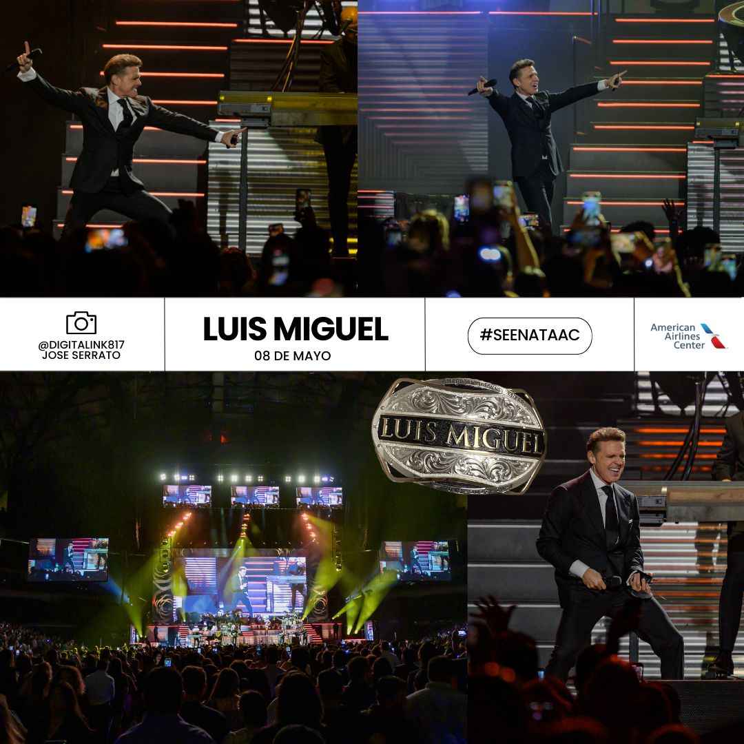 Otra noche fantástica con Luis Miguel! 🌙 🎶 Gracias por los recuerdos! 🌞🇲🇽 📸: @digitalink817