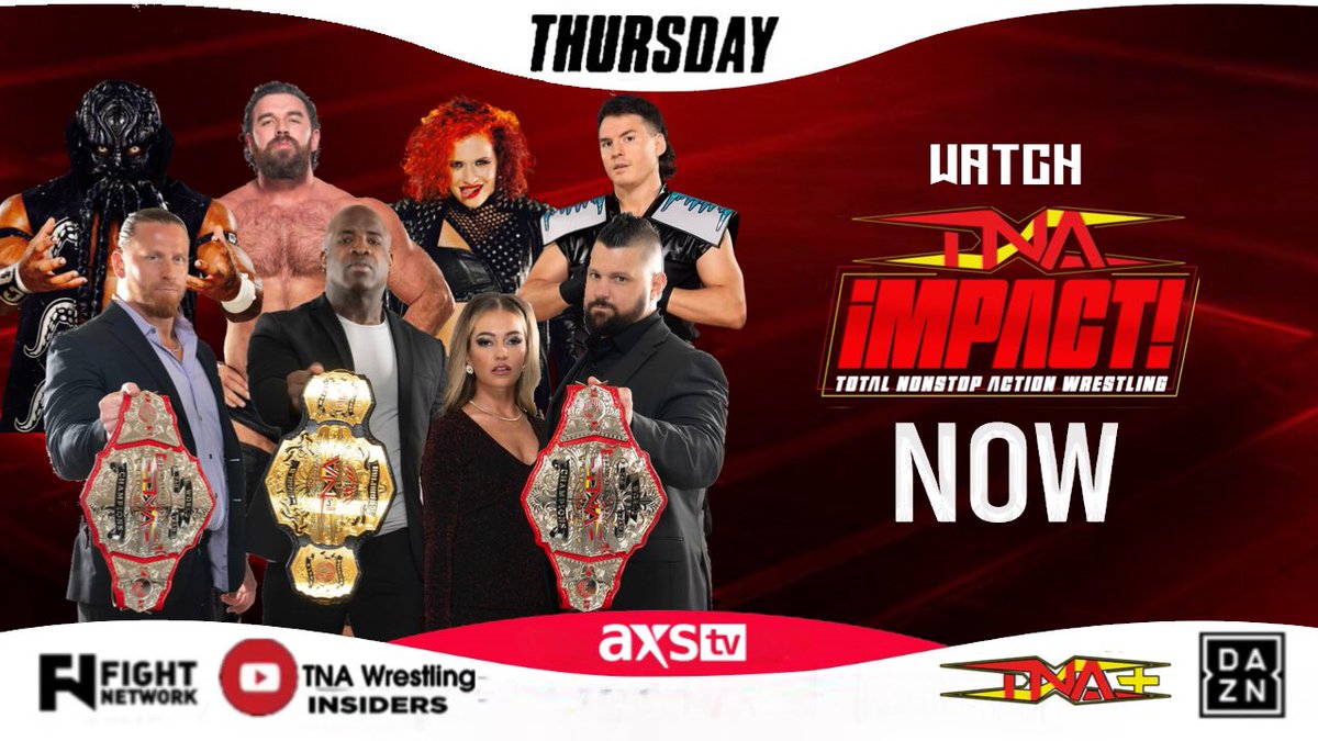 It’s Showtime!!! 🆕 #TNAiMPACT Rolling | UnderSiege Fallout @AXSTV 

#TNA #tnawrestling @TomHannifan @DramaKingMatt @LeonardAsper @cicione8 @ThisIsTNA