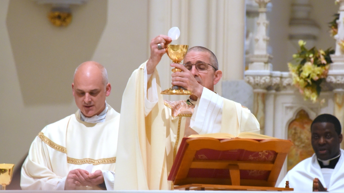 Diocese of Portland (@portlanddiocese) on Twitter photo “We’re called to be saints and that doesn’t happen simply by doing nothing.” Bishop James Ruggieri  celebrated Mass on the Solemnity of the Ascension of the Lord, his first Mass since being ordained and installed as bishop of the Diocese of Portland portlanddiocese.org/ascension-Mass… “We’re called to be saints and that doesn’t happen simply by doing nothing.” Bishop James Ruggieri  celebrated Mass on the Solemnity of the Ascension of the Lord, his first Mass since being ordained and installed as bishop of the Diocese of Portland portlanddiocese.org/ascension-Mass…