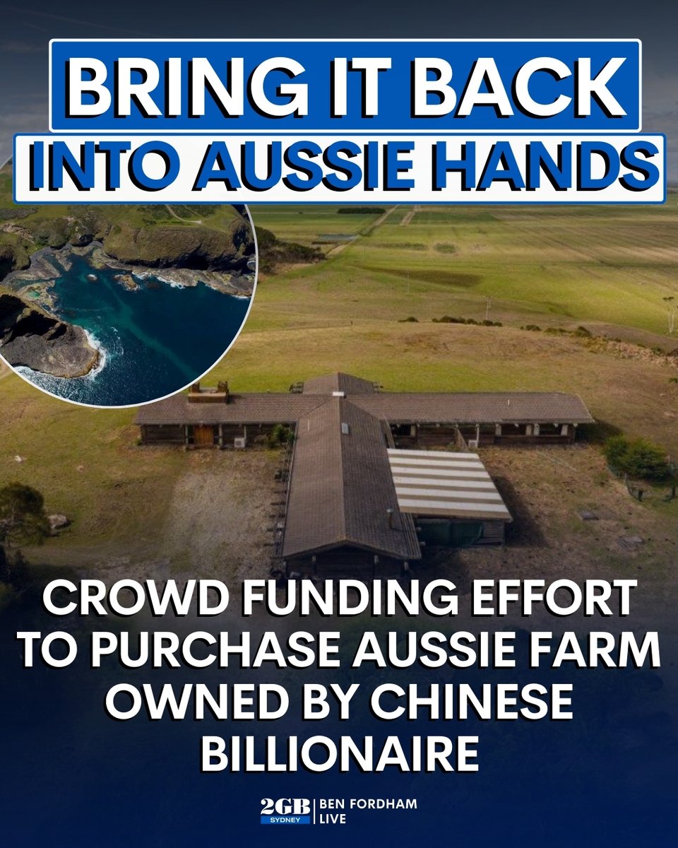 A group of Aussies are on a mission to reclaim a piece of coastal farm land from a Chinese billionaire. MORE: brnw.ch/21wJDxX