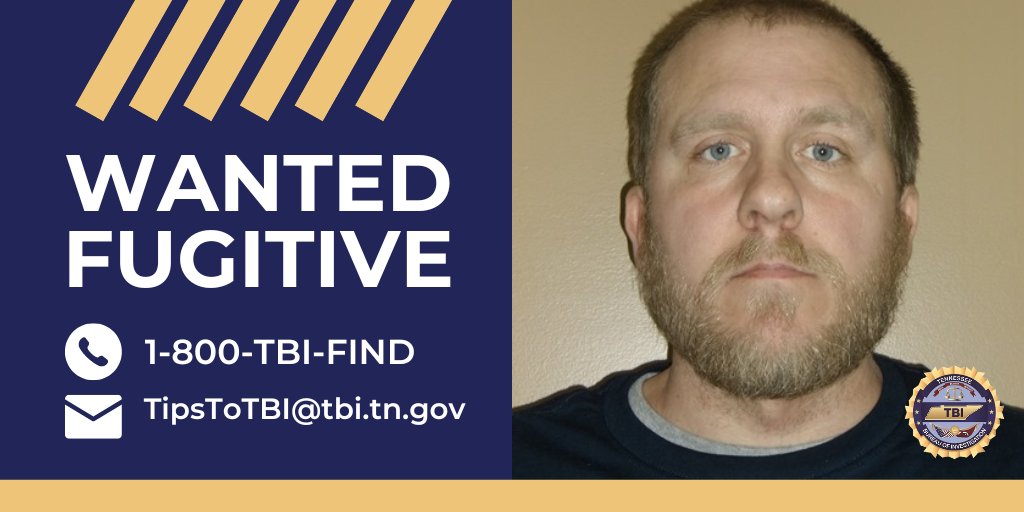#FugitiveFriday: Have you seen Ricky Lewallen? He’s a convicted violent sex offender, wanted out of Scott County, TN, for Violation of Probation, Violation of Community Supervision for Life, and Violation of the Sex Offender Registry. Have info? Call 1-800-TBI-FIND.