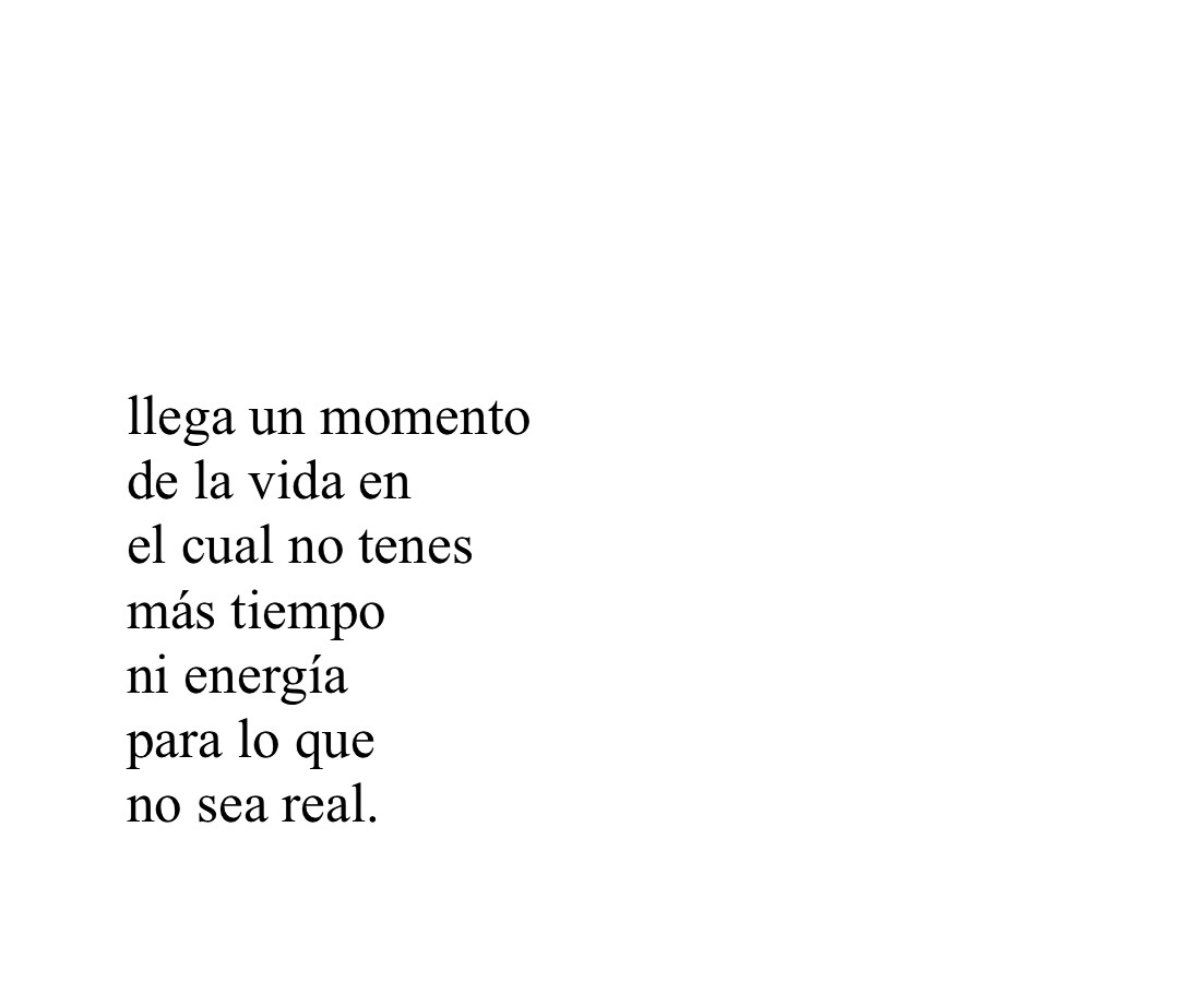 Ya no gasto mi tiempo en cosas sin sentido