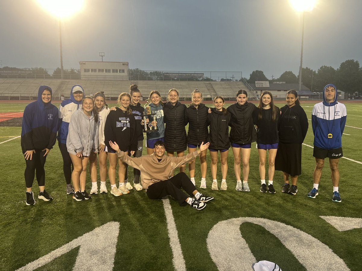 Pretty impressive day for the JH Girls Track team finishing 2nd today in the pouring rain at Hempfield. Great job <a href="/CocalicoMiddle/">CocalicoMS</a>