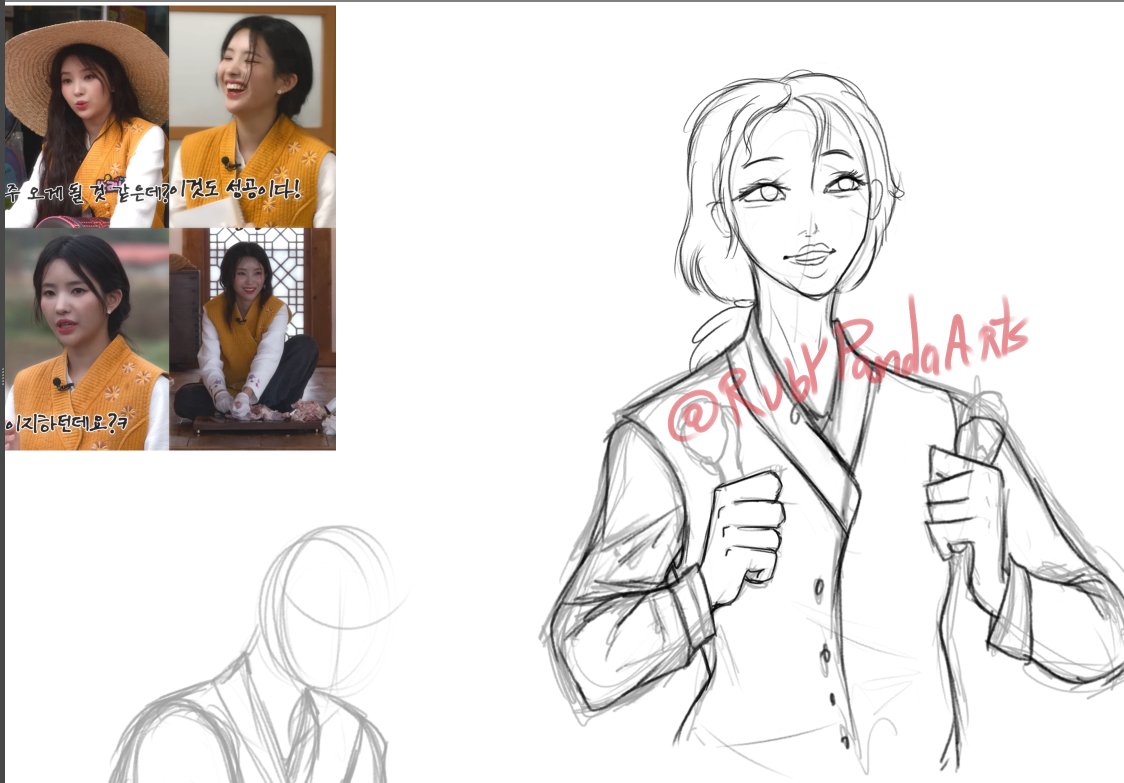 RubyPandaArts's tweet image. Wip ~
#GILDE #소연 #SOYEON
