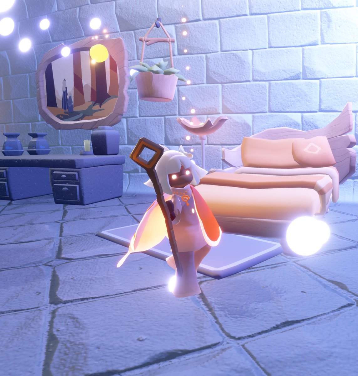 YurikaShoyo's tweet photo. Pink, Purple and hmmmm turquoise? #skycotl #thatgamesky #thatskygame https://t.co/1kBk4Mk3Vo