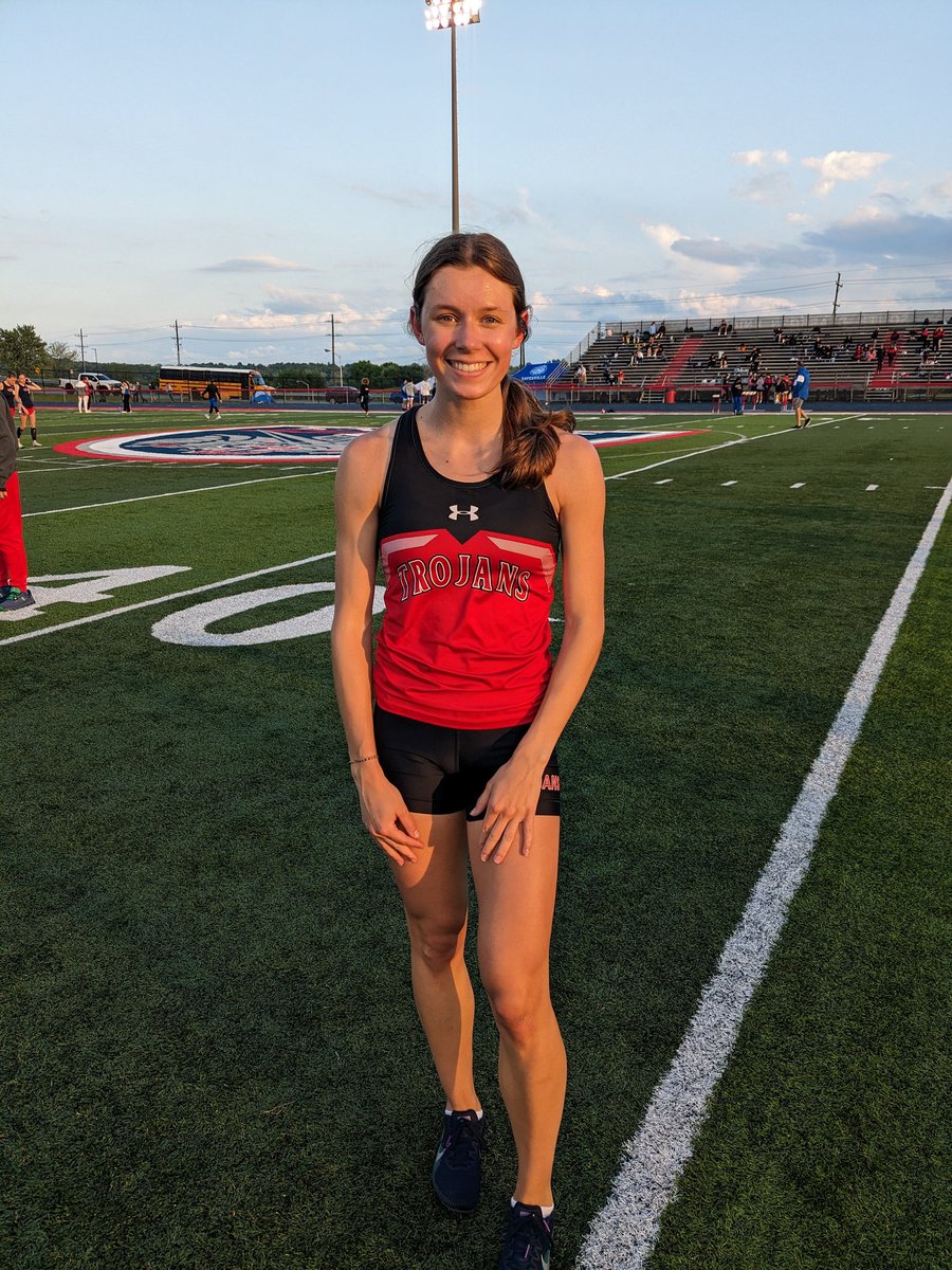 ECentralTrack's tweet photo. You are looking at the conference champion in the 100m dash! Congratulations to senior Anna Graf! We're so proud of you!

@ECTrojanSports @CoachMeganEC https://t.co/4fzOBzIQEd