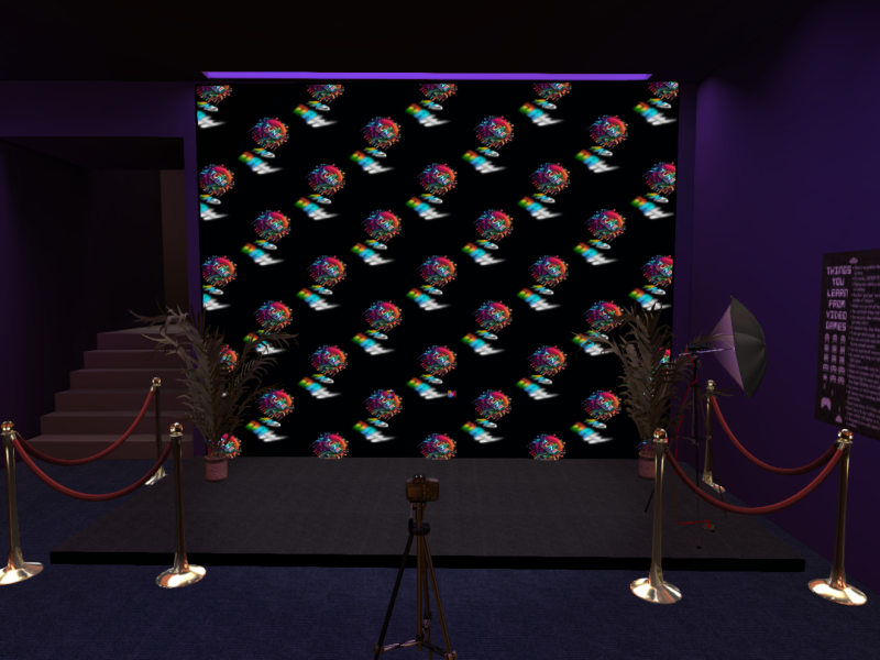 Had to set up a proper photo area for the meet n greet at // REPLAY ARCADE // after the Crossfade show.

@DecibelSL