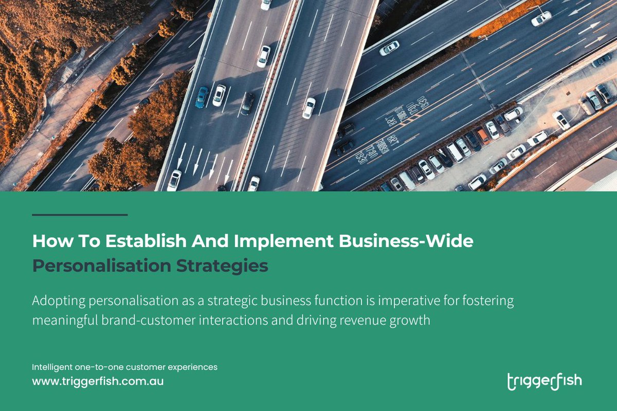 Wondering about your current personalisation approach? Check out our latest article, where you will find practical strategies for effective personalisation > triggerfish.com.au/insights/perso…